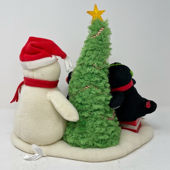 Hallmark Very Merry Trio Animated Snowman Penguins *READ* - Picture 4 of 8